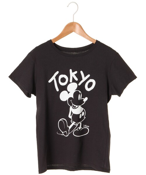 SEVENDAYS=SUNDAY（セブンデイズサンデイ）の「【Special Price】W VINTAGE DISNEY TOKYO（トップス・ブラック・S/M/L）」の2枚目の写真