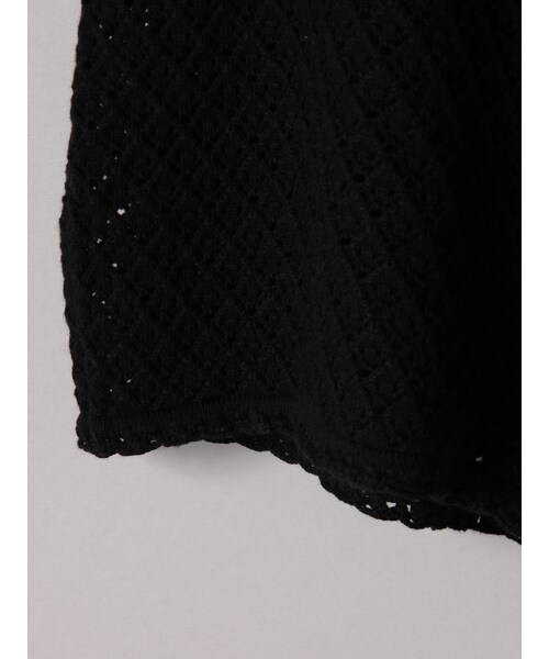 E hyphen world gallery Bon Bon（イーハイフンワールドギャラリーボンボン）の「クロシェショートパンツ（パンツ・ホワイト/グレー/ブラック/ピンク・S/M）」の8枚目の写真