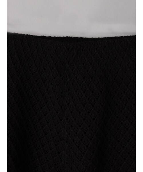 E hyphen world gallery Bon Bon（イーハイフンワールドギャラリーボンボン）の「クロシェショートパンツ（パンツ・ホワイト/グレー/ブラック/ピンク・S/M）」の7枚目の写真