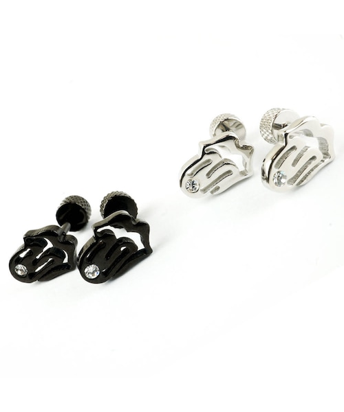 ノーブランド ピアス 両耳 no brand（ノーブランド）の「両耳用（2個セット） クロスモチーフ