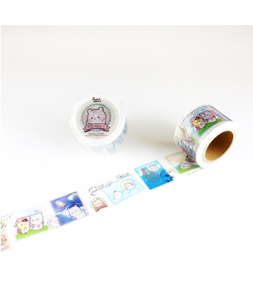 Handmade ハンドメイド の Stamps 小徑文化 イラストレーターシリーズ マスキングテープ 台湾 Maskingtepe ステッカー テープ Wear