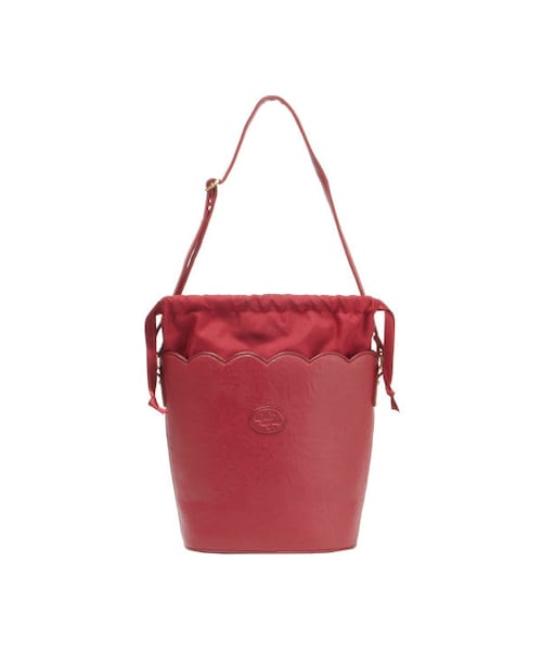 an another angelus（アンアナザーアンジェラス）の「スカラップバケツ型バッグ/an another angelus（ショルダーバッグ・レディース・その他）」の4枚目の写真