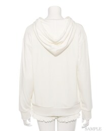 【新品.タグ付き】♡ジェラートピケ♡ベアパイルパーカー♡ベージュ♡ gelato pique（ジェラートピケ）の「パイルパーカー（パーカー