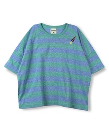 BRANSHES | 先染めボーダー7分袖Tシャツ(Tシャツ/カットソー)