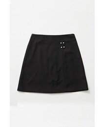 imvely | 飾りボタン付Ａラインスカート(スカート)