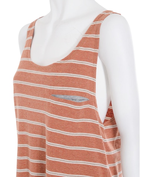 Ungrid（アングリッド）の「マルチボーダーポケットタンク（トップス・レディース・オフホワイト/オレンジ/ネイビー・F）」の10枚目の写真