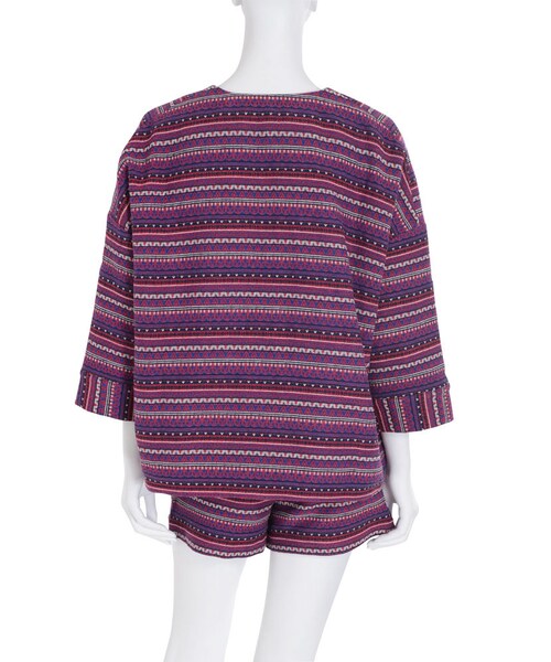 Ungrid（アングリッド）の「ワイドジャガードジャケット（ジャケット/アウター・レディース・ピンク/ブルー・F）」の7枚目の写真