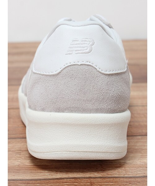 SEVENDAYS=SUNDAY(セブンデイズサンデイ)の「NB CRT300 スニーカー(シューズ・ホワイト/ブラック・23cm/24cm/25cm)」の4枚目の写真