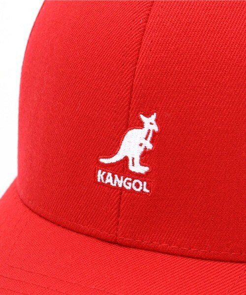 KANGOL（カンゴール）の「ユニセックス カンゴール ウール フレックスフィット キャップ KANGOL Wool Flexfit Baseball（キャップ・メンズ・ホワイト/ブラック/グレー/インディゴブルー/レッド・MEDIUM）」の9枚目の写真