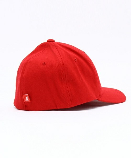KANGOL（カンゴール）の「ユニセックス カンゴール ウール フレックスフィット キャップ KANGOL Wool Flexfit Baseball（キャップ・メンズ・ホワイト/ブラック/グレー/インディゴブルー/レッド・MEDIUM）」の7枚目の写真