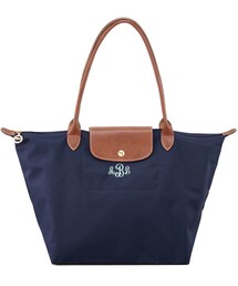 LONGCHAMP | Longchamp Le Pliage Monogram Large Shoulder Tote Bag, New Navy(ショルダーバッグ)