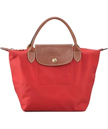 LONGCHAMP | Longchamp Le Pliage Handbag, Deep Red(トートバッグ)