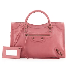 BALENCIAGA | Balenciaga Classic City Lambskin Tote Bag, Rose(トートバッグ)