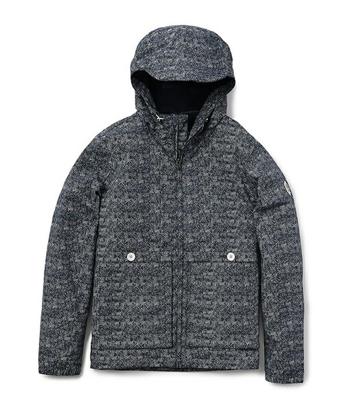 Timberland(ティンバーランド)の「レディントン パッカブル シェル with ドライベント™テクノロジー(マウンテンパーカー・メンズ・ダークサファイアプリント・XS/S/M/L/XL)」の1枚目の写真