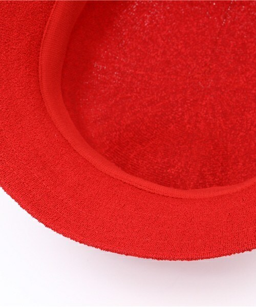 KANGOL(カンゴール)の「ユニセックス カンゴール バミューダ バケットハット KANGOL Bermuda Bucket(ハット・メンズ・ホワイト/ブラック/レッド・MEDIUM)」の9枚目の写真