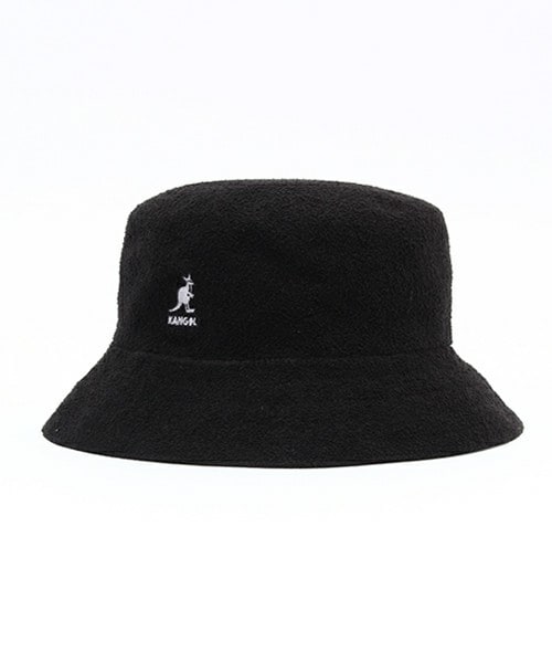 KANGOL(カンゴール)の「ユニセックス カンゴール バミューダ バケットハット KANGOL Bermuda Bucket(ハット・メンズ・ホワイト/ブラック/レッド・MEDIUM)」の1枚目の写真