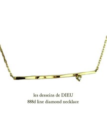 les desseins de DIEU | レデッサンドゥデュー 888-dライン ダイヤモンド ネックレス(ネックレス)