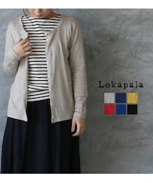 lokapala | lokapala フォルティリネン ベア天竺カーディガン(カーディガン/ボレロ)