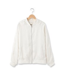 OZOC | MA-1風サテンブルゾン(ジャケット/アウター)