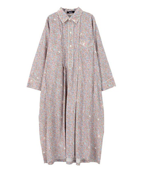 Ne-net(ネネット)の「まきばのフラワー / ワンピース(ワンピース/ドレス・レディース・light pink/silver gray・02)」の1枚目の写真