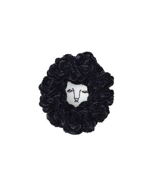 Ne-net（ネネット）の「ひつじのカオアクセサリー / ブローチ（アクセサリー・レディース・off white/brown/black）」の2枚目の写真