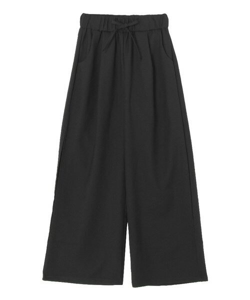 EVRIS（エヴリス）の「イージーワイドパンツ（パンツ・レディース・ホワイト/ブラック/ベージュ・F）」の2枚目の写真