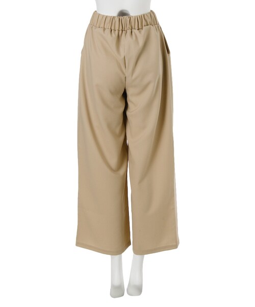 EVRIS（エヴリス）の「イージーワイドパンツ（パンツ・レディース・ホワイト/ブラック/ベージュ・F）」の8枚目の写真