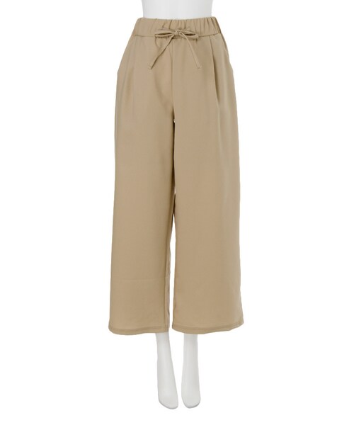 EVRIS（エヴリス）の「イージーワイドパンツ（パンツ・レディース・ホワイト/ブラック/ベージュ・F）」の6枚目の写真