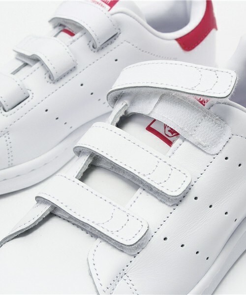 adidas（アディダス）の「キッズ アディダス スタンスミス コンフォート ベルクロ adidas STAN SMITH CF C B32706（スニーカー・キッズ・ホワイト・20cm/21cm/17cm/18cm/19cm）」の6枚目の写真