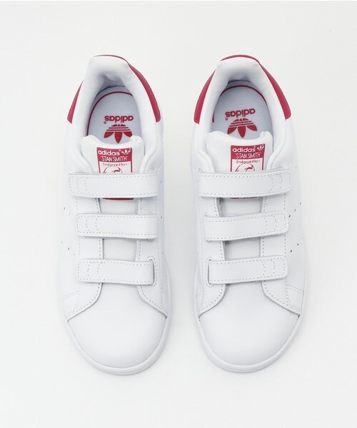 adidas（アディダス）の「キッズ アディダス スタンスミス コンフォート ベルクロ adidas STAN SMITH CF C B32706（スニーカー・キッズ・ホワイト・20cm/21cm/17cm/18cm/19cm）」の9枚目の写真