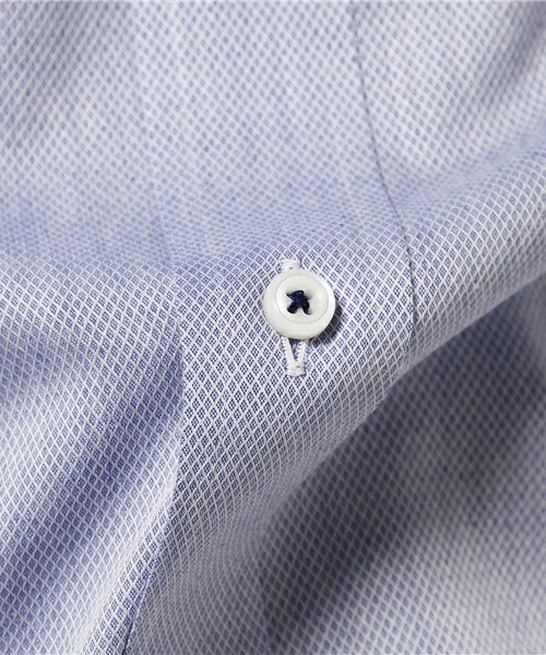 CROWDED CLOSET（クラウデッドクローゼット）の「【EASY CARE】コットンエスエテルドビー織りシャツ（シャツ/ブラウス・メンズ・ネイビー/ラベンダー・SMALL/LARGE/MEDIUM/LL）」の10枚目の写真