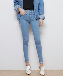 DHOLIC | ハイウエストスキニーデニムパンツ(デニムパンツ)