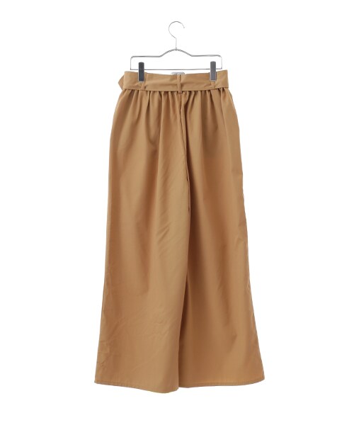 earth music&ecology（アースミュージックアンドエコロジー）の「太ベルト付きワイドパンツ（パンツ・アイボリー/ベージュ/カーキ/ネイビー・F）」の10枚目の写真