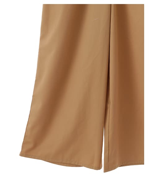 earth music&ecology（アースミュージックアンドエコロジー）の「太ベルト付きワイドパンツ（パンツ・アイボリー/ベージュ/カーキ/ネイビー・F）」の14枚目の写真