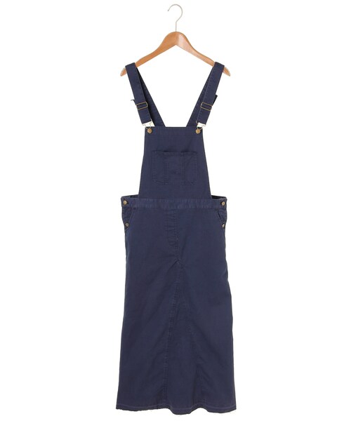 SEVENDAYS=SUNDAY（セブンデイズサンデイ）の「リメイク風サロペット（オールインワン・サロペット・オフホワイト/ライトインディゴ/ネイビー・M/L）」の3枚目の写真