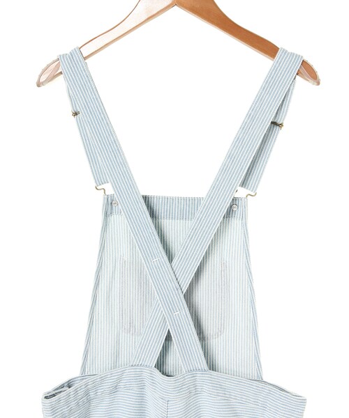 SEVENDAYS=SUNDAY（セブンデイズサンデイ）の「リメイク風サロペット（オールインワン・サロペット・オフホワイト/ライトインディゴ/ネイビー・M/L）」の9枚目の写真