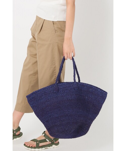 JOURNAL STANDARD（ジャーナルスタンダード）の「カゴバッグ（バッグ・ブラウン/ベージュ/グリーン/ネイビー・フリー）」の4枚目の写真