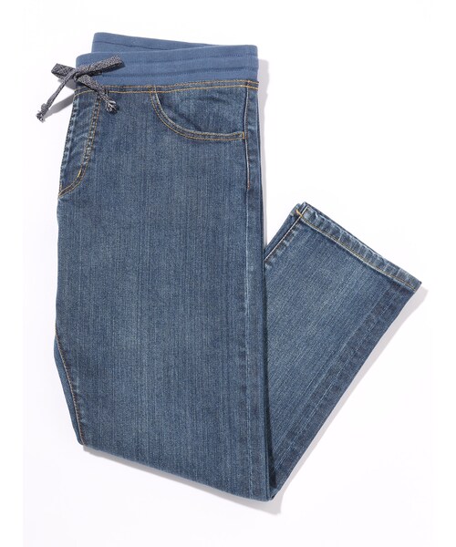 SEVENDAYS=SUNDAY（セブンデイズサンデイ）の「【Special Price】Men's セルビッチデニム ウエストリブパンツ（パンツ・インディゴ/ライトインディゴ・S/M/L）」の3枚目の写真