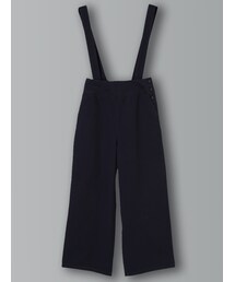 E hyphen world gallery | 綿ツイルサス付ワイドパンツ(パンツ)