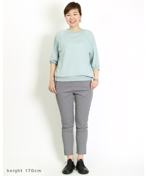 お値下げ 45R pâte a chotu ガーゼ裏毛スウェットTシャツ 65391755b_b_09_215.jpg