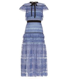 self-portrait | SELF-PORTRAIT Daphne teardrop guipure-lace dress(ワンピース)