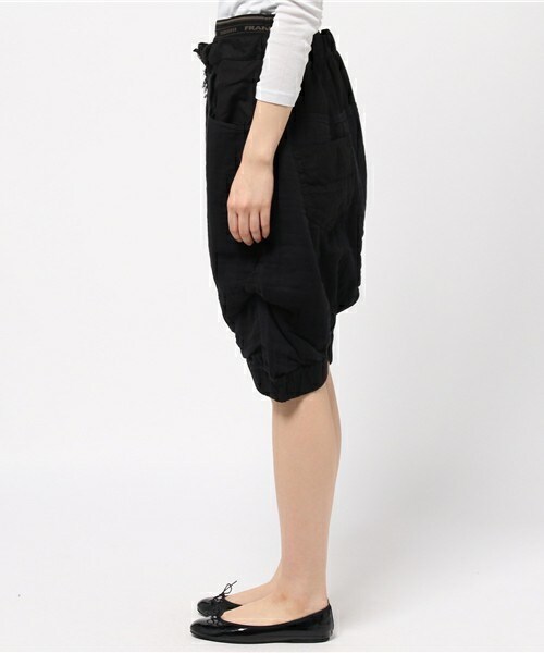 FRAPBOIS（フラボア）の「フォースガーゼダイ（その他パンツ・レディース・ブラック/グレー系その他/ネイビー・0/1）」の5枚目の写真