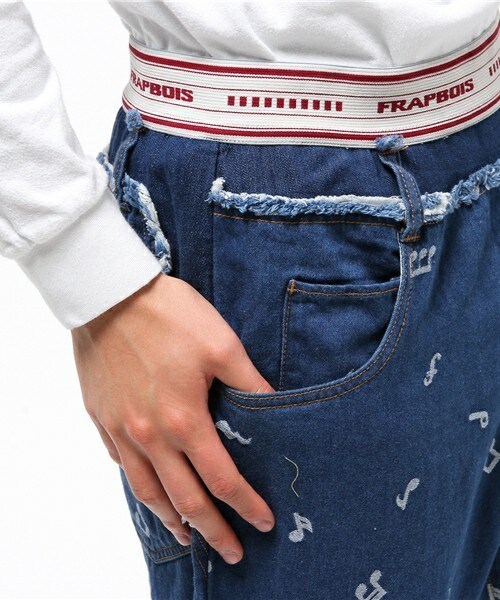FRAPBOIS(フラボア)の「ノウトデニム(デニムパンツ・メンズ・ブルー/ネイビー・2/3)」の8枚目の写真