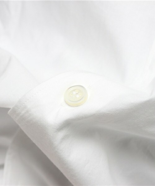 Johnbull Private labo（ジョンブルプライベートラボ）の「【Makerhood Shirt】レギュラーカラーシャツ（シャツ/ブラウス・メンズ・ホワイト・X-SMALL/SMALL/MEDIUM/LARGE）」の8枚目の写真