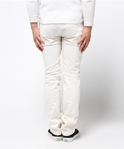 hardcover（ハードカバー）の「hardcover/サルエルスキニーチノ（チノパンツ・メンズ・ホワイト/ブラック/ベージュ/ネイビー・SMALL/MEDIUM/LARGE）」の6枚目の写真