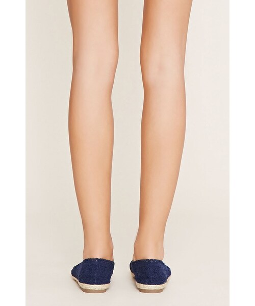 FOREVER 21(フォーエバー トゥエンティーワン)の「FOREVER 21 crochet espadrille flats(シューズ・レディース・Black/Pink/White/Blue・5.5/6/6.5/7/7.5/8/8.5/9/10)」の17枚目の写真