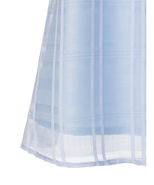 MERCURYDUO（マーキュリーデュオ）の「【DUO】 オーガンジーチェックスカート（スカート・レディース・オフホワイト/ライトオレンジ/アイスブルー・F）」の17枚目の写真