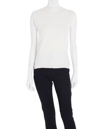 MERCURYDUO | 【BSC】 サイドスリットボトルネックノースリニット(トップス)