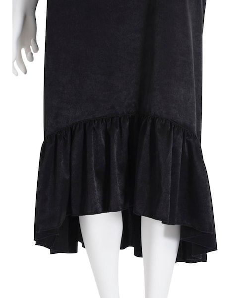 merry jenny（メリージェニー）の「プリーツ×フリルワンピース（ワンピース/ドレス・レディース・オフホワイト/ブラック/ピンク・F）」の10枚目の写真