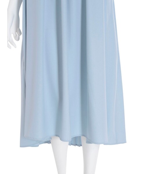 merry jenny（メリージェニー）の「バックプリーツキャミワンピース（ワンピース/ドレス・レディース・グレー/アイスブルー・F）」の11枚目の写真